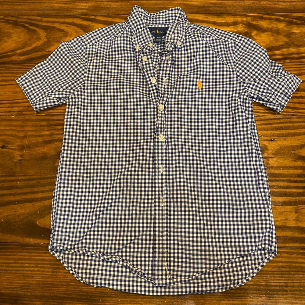 Boys Ralph Lauren Polo collar shirt